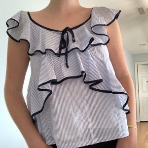 J Crew Stripe Summer Top